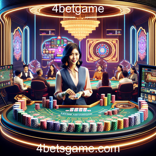 A Experiência Imersiva dos Cassinos Ao Vivo no 4betgame